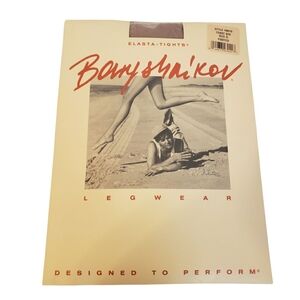Baryshnikov Elasta-Tights Legwear Style 8010 Toast 020 Size D Footed